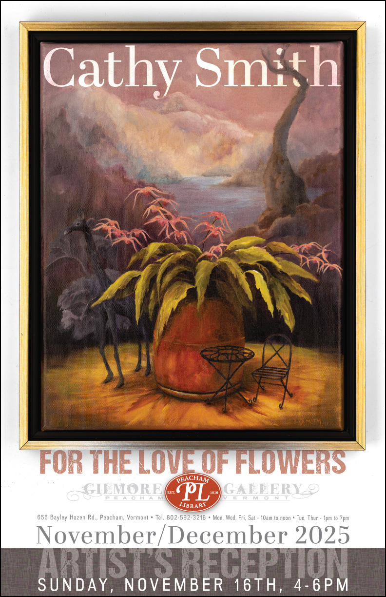 Cathy Smith Artist Reception November 16 | 4 – 6 PM