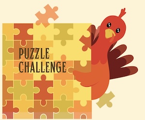 Puzzle Challenge | Friday November 28,  1 – 3 PM